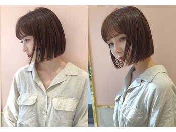 エマージュ 辻堂(Emerge)の写真/"艶感や透明感"もあきらめたくない―。重たい印象を与えない上品でお洒落なグレイカラーはお任せ★[辻堂]