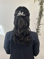 ゼスト 中野店(ZEST)&nbsp;【ZEST中野/Hikaru】王道お呼ばれヘア♪ふわふわハーフアップ