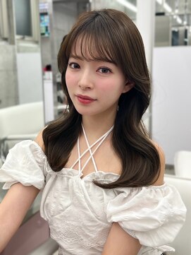 エヌアイ オモテサンドウ(ni omotesando) 大人可愛い韓国スタイル/ミディアムヘア