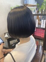 クレメント サロン ブル(Clement Salon Bull) 【松戸BULL】ボブ×インナーカラーミルクティーベージュ