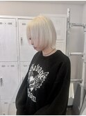 着物ヘア/大人ガーリー/ダークアッシュ/似合わせカット/栄