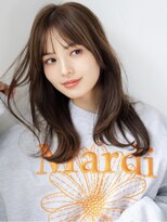 イチパーセント 横浜(1%)&nbsp;着物ヘア/ダークアッシュ/ミディアムレイヤーカット/横浜