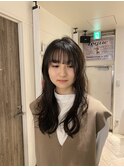 レイヤーカット/ニュアンスパーマ