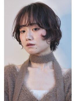 アデプト 綾瀬店(adept)の写真/朝がラクになる再現性パーマ ショートボブ/ショートパーマ/似合わせカット/綾瀬