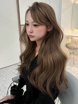 ロール 博多(Role)&nbsp;似合わせカット/ダブルカラー/ブリーチ/ミルクティーベージュ