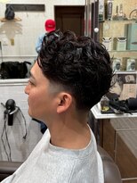 ルドローブラントオオサカ(LUDLOW BLUNT Osaka) 【LUDLOW BLUNT】フェードカット バーバーヘア メンズパーマ