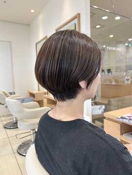 クロード モネ 池袋店(Claude MONET) えりあしスッキリ丸みショート/池袋/池袋東口