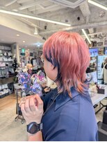 トーキョー オタクヘアー(TOKYO OTAKU HAIR) ParadoxLive アン/推しカラー/ピンク/ネイビー/ウルフ/インナー