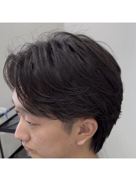 ベル 桑名(BHEL) 桑名メンズパーマフェザーパーマシャドウパーマセンターパート