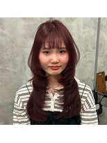 ニコ シモノセキ(NIKO Shimonoseki) ボルドカラー&レイヤーカット