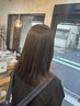 髪質改善ストレート　￥22000→￥19800