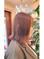 ココラー(COCOlar) 朝ラク×上品ツヤ感!シアーベージュの外ハネボブ