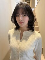 デディトゥ(dedyto)&nbsp;札幌大通レイヤーカットハッシュカット髪質改善韓国ボブ顔周り