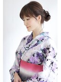 大人シンプル×浴衣アレンジ