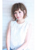 斜めバング☆こなれショート・ボブ
