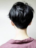 メリケンビューティーパーラー コウベ(MERICAN BEAUTY PARLOR KOBE) 【ショート/黒髪×ハンサムショート×カリアゲ】