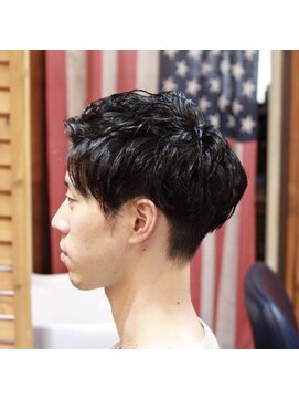 カイバーバーバイウッズ(Kai Barber by woods) men's cut  perm