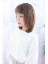 ミック ヘアアンドビューティー 大山店(miq  Hair&Beauty) 伸ばしかけに♪ナチュラル可愛いツヤ感ワンカールボブディ