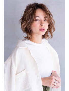 アメリ 新宿(Ameri) Ameri かきあげショートボブ【新宿】