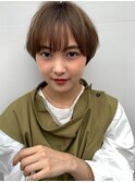 春に大人気のシアーベージュ×スプリングマッシュ