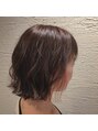 リトル アイズミ バイ ヴィーヴル(little aizumi by BIVRE) ショートボブ×インナーオレンジ