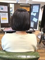 美容室 エス 加賀野店(es) 前下がりボブ