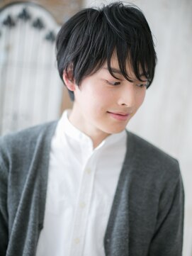 グルーミングサロン バーバー キャッスル 北浦和西口(Grooming salon Barber Castle) ビジネスも◎黒髪ウェット束感ショートJ