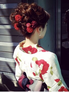 ヒート トウキョウ 目黒店(HEAT TOKYO) お客さまスタイル　ヘアセット、着付け