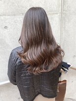 ウノプリール 茶屋町店(unopulir)&nbsp;大人上品＊脱白髪染めハイライト＊ベージュブラウン＊白髪ぼかし