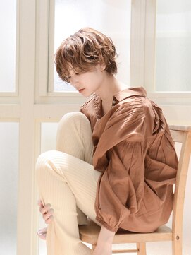 ロアー ヘアー ワメン(RAWR hair WaMen) 【RAWR】無造作パーマ_メンズライク_カーリーショート