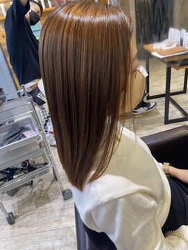 トレ(tre.) ショート/髪質改善/ハイライト/縮毛矯正/酸性縮毛矯正/白髪染め