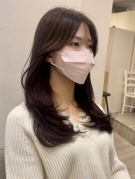 ミレバイジェニー (mirae by geny) 韓国人風レイヤーロングs