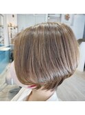 【サロンスタイル】大人カワイイハンサムショート