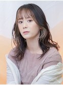 ゆるふわミディ/インナーカラー　恵比寿　大平彩