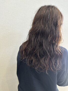 サロン ド ベルダンス(Salon de Belle danse) クセ毛風パーマ 強めパーマ ニュアンスパーマ　ミディアムパーマ