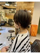 チリンバイロストシティー(Chillin by LOSTCITY)&nbsp;ショートボブ髪質改善白髪ぼかし