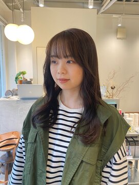 グリーン(green) リナ 秋にぴったりなブラウン