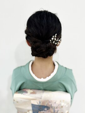 ジラ ヘアアンドメイク(girra HAIR&MAKE) 訪問着着付け