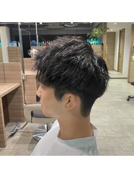 アッシュ 二子玉川店(Ash) アップバング+ツイストスパイラル