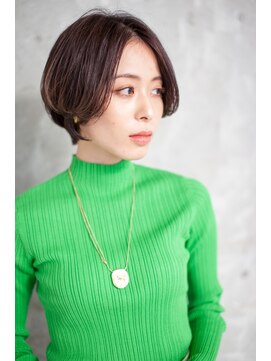 アッシュ 池袋店(Ash) 20代30代40代『大人可愛いハンサムショート』　　＃池袋駅