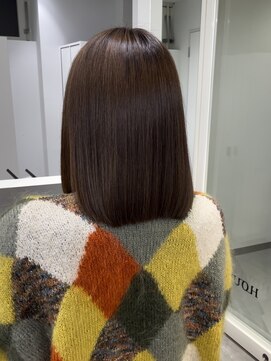 コレクティブワーク 表参道 渋谷(COLLECTIVE WORK) 髪質改善　耐熱トリートメント　透明感カラー【表参道】