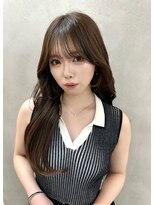 ヴィオットバイサロン(Viot by Salon)&nbsp;前髪あり髪質改善姫カットセミディカールシアーカラー縮毛矯正