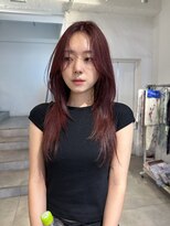 ゼスト パーク(ZEST PARK)&nbsp;韓国レイヤーボルドーカラー　kanon