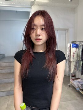 ゼスト パーク(ZEST PARK) 韓国レイヤーボルドーカラー kanon