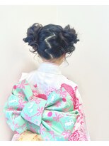 チェシャ(chesha)&nbsp;七五三ヘアスタイル