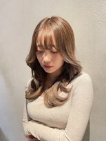 アルドーレフィエロ シンサイバシ(Ardore fiero shinsaibashi)&nbsp;ブリーチなしで出来るブラウンベージュ×レイヤー♪[白川幸太]