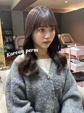 アミー 駒澤(Ammy komazawa) ムースをつけてドライヤーで乾かすだけ！コテ巻き風パーマ