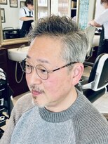 グレイスフルバーバーロンドン 大宮店(Graceful Barber London)&nbsp;【60代 男性】ロンドンボリュームパーマ（大宮/バーバー）