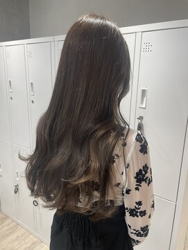 ユニバーストーキョー 池袋西口店(universe tokyo) ロンググレージュ(髪質改善/ダブルカラー/ケアブリーチ/ケアカラ