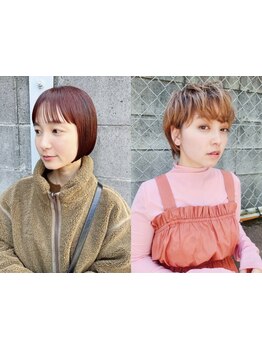 【前髪カットもOK】大人の上品ボブやショートが人気！あなたに合わせたカットで小顔スタイルへ★
